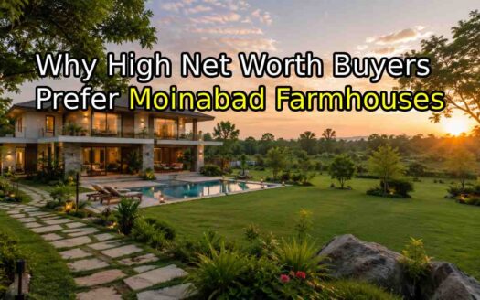Why High Net Worth Buyers Prefer Moinabad Farmhouses