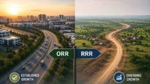 ORR is developed and RRR is developing