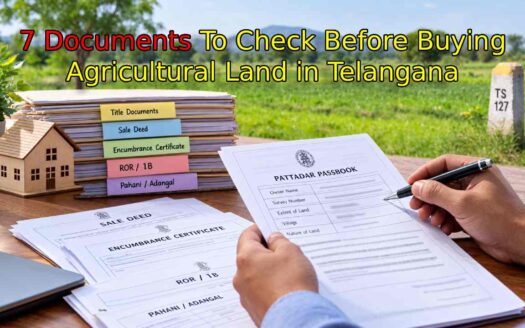 7 Records To Check Before Buying Agricultural Land in Telangana
